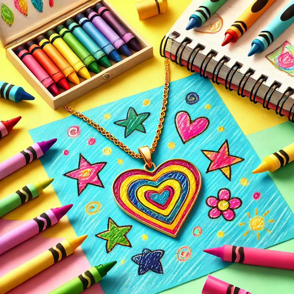 Why Kids’ Drawing Jewelry Makes the Perfect Gift